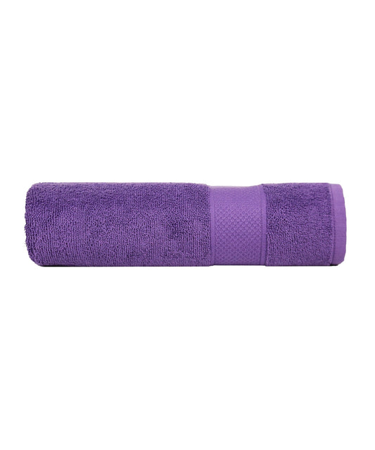 Urban Comfort Bath Towel, Purple| 450 GSM Cotton