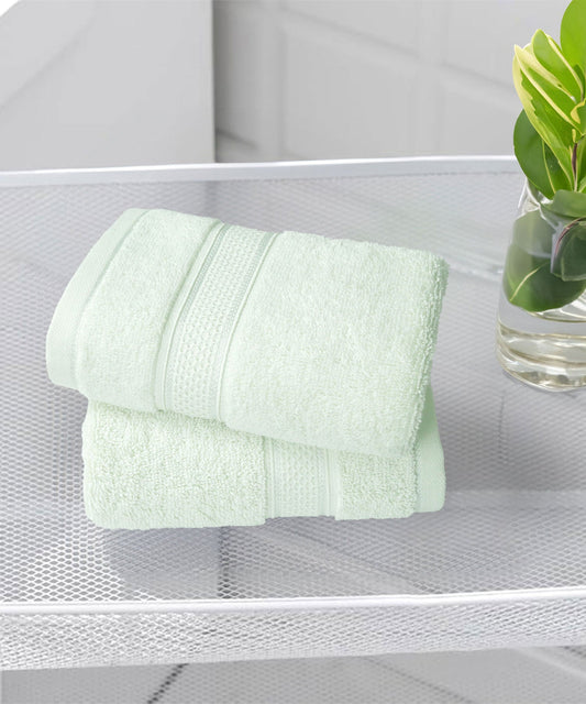 Indulgence 2Pc Hand Towel, Fair Jade|600 GSM Cotton