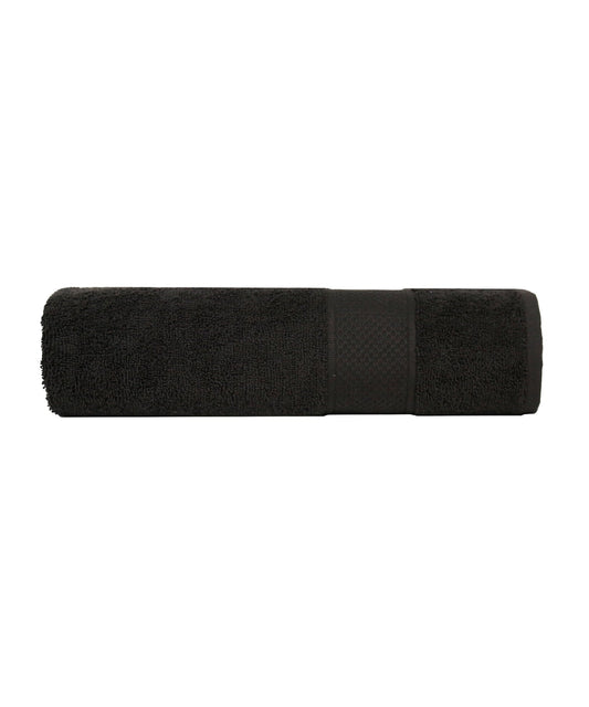 Urban Comfort Bath Towel, Black| 450 GSM Cotton