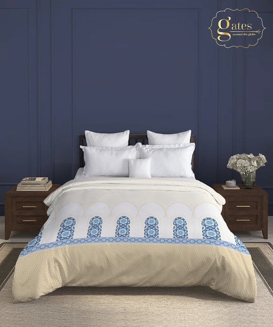Gates Around The Goble Double AC Comforter, Moorique| 180 TC Cotton