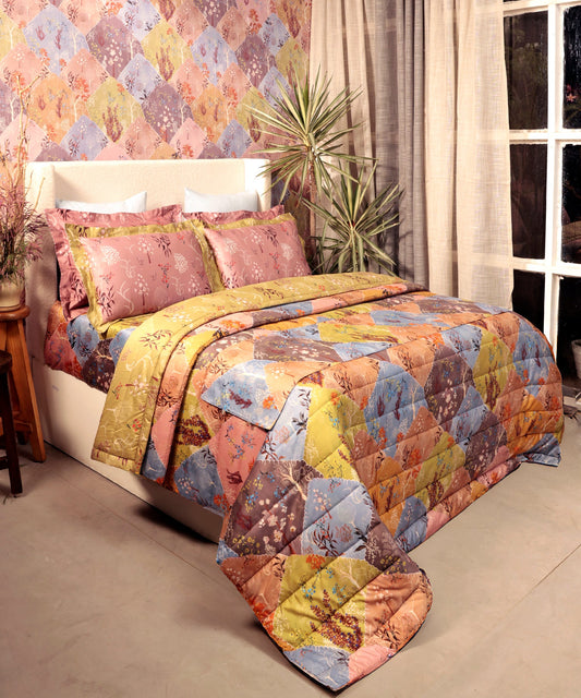 Shivan & Narresh King AC Blanket/Comforter, Morning Calm|400 TC Cotton Poly