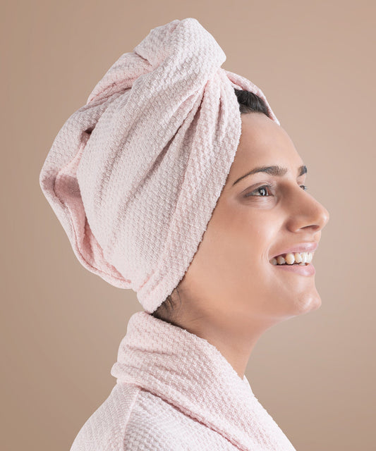 Urban Comfort Headwrap, Pink | 240 GSM Cotton