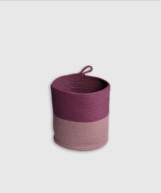Classic 1 PC Medium Laundry Basket, Maroon| 100 % Poly Propylene