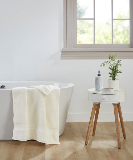 Luxury Bath Towel, 625 GSM, White