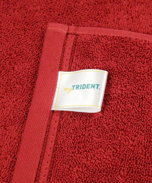Classic 1Pc Small Bath towel, Raspberry Red| 525 GSM Cotton