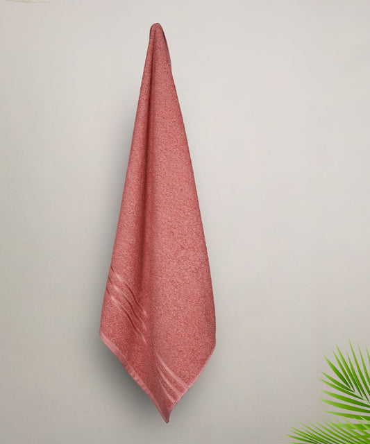 Comfort Living 1Pc Bath Towel ,400 Gsm, Quicky Dry, Apple Red