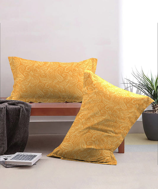 Urban Comfort Pillow Covers Set, Paisley Home| 144 TC Cotton