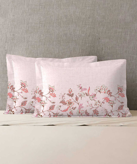 Soft Comfort Pillow Covers Set, Oriental| 210 TC Cotton
