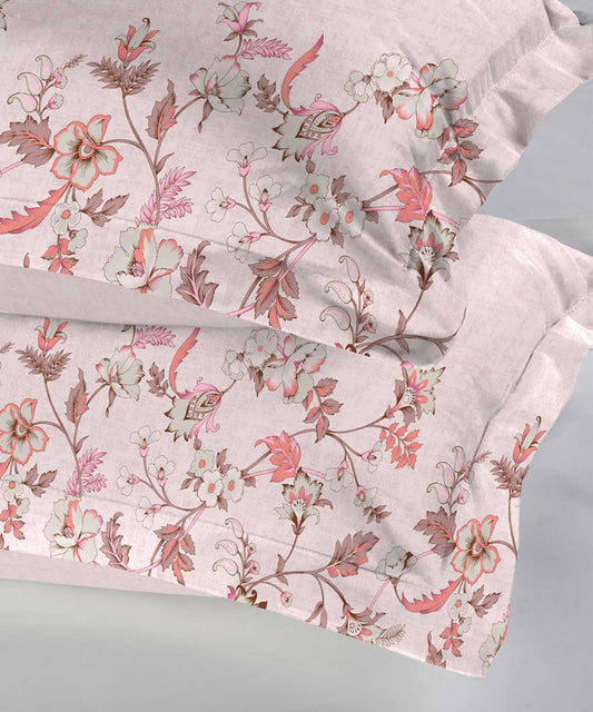 Soft Comfort Pillow Covers Set, Oriental| 210 TC Cotton
