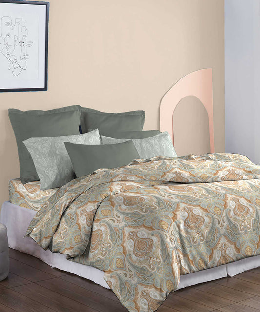 Soft Comfort Bedding Set, Diana| 210TC, 200GSM Cotton|4 Pc Set