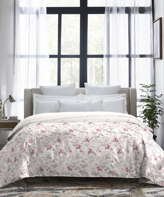 Indulgence Double AC Blanket/Comforter, Primrose | 200 GSM Cotton Poly