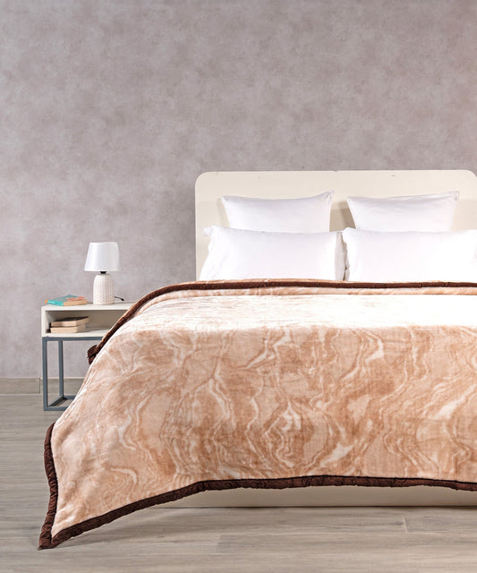 Home Essential Soft Sanctuary, Double Blanket, 2.7kg, Sand Dunes