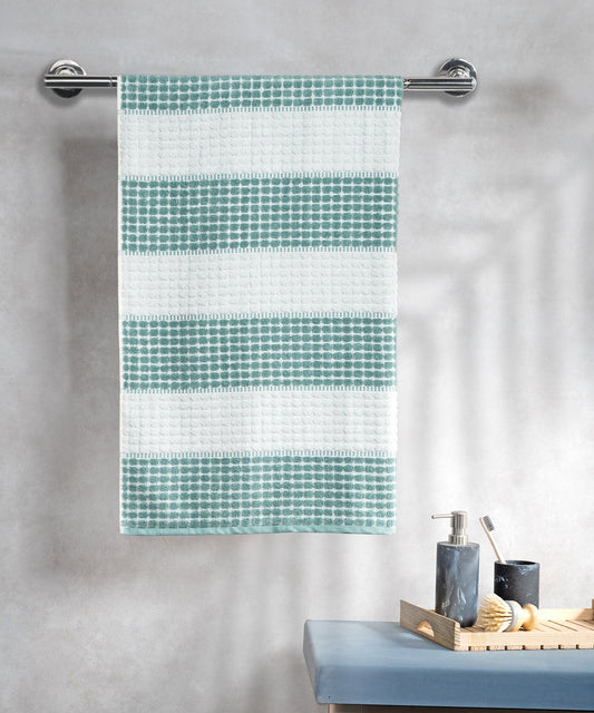 Classic Tranquil Blossoms 1 Pc Bath Towel, Cyntia|550 GSM Cotton