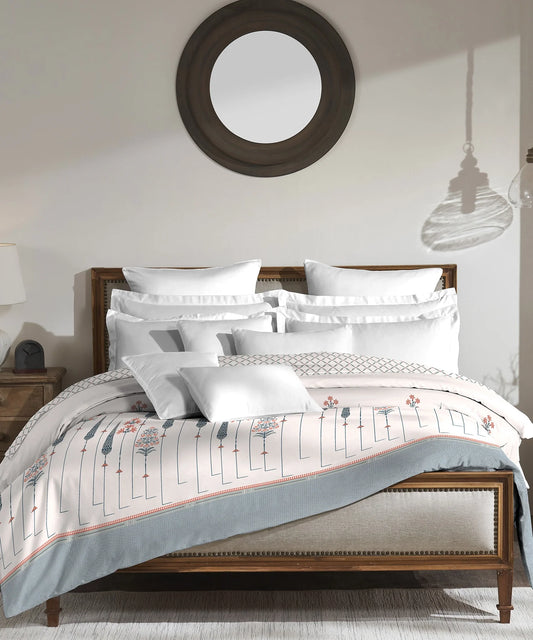 Road To Jaipur Double AC Blanket/Comforter, Savanna|210 TC Poly Cotton