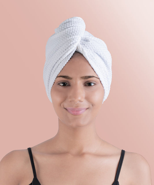 Urban Comfort Headwrap, Bright White | 240 GSM Cotton