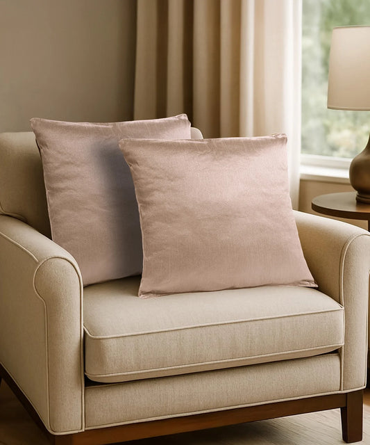 Everyday Solid Single Cushion, Latte| 250 GSM Polyester