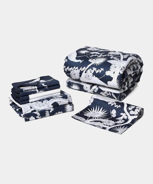 Shivan & Narresh Trousseau Set, Izu Juno|400 TC Cotton Poly|7 Pc Set