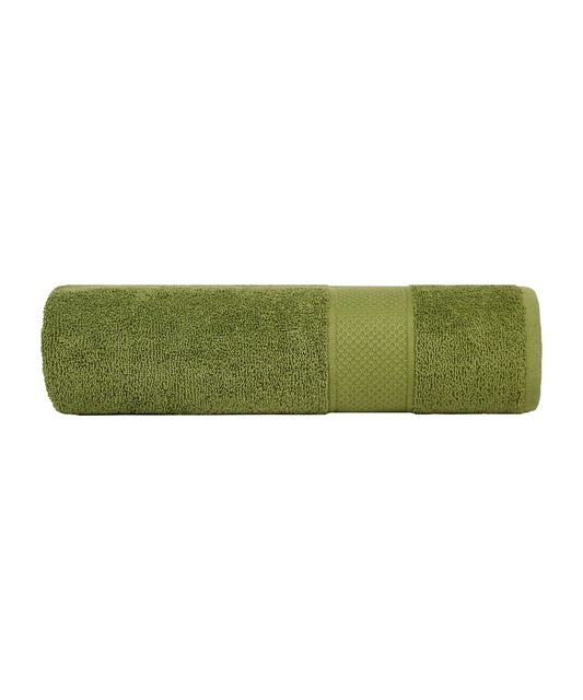 Urban Comfort Bath Towel, Olive| 450 GSM Cotton