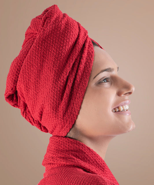 Urban Comfort Headwrap, Tango Red | 240 GSM Cotton