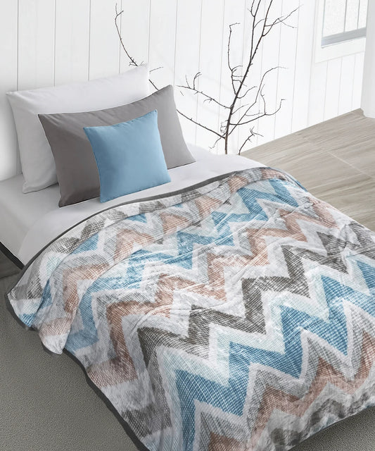 Home Essential Imperial Single Flannel Blanket, Mizuki| 1.3 KG