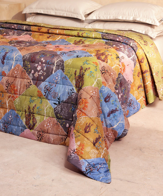 Shivan & Narresh King AC Blanket/Comforter, Morning Calm|400 TC Cotton Poly