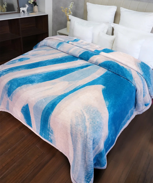 Classic Plushmare Double Mink Blanket,Steven| 5 KG