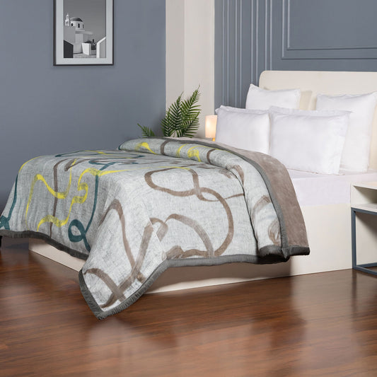 His and Her Double Blanket, Entangled Tales|4.2 KG Polyester