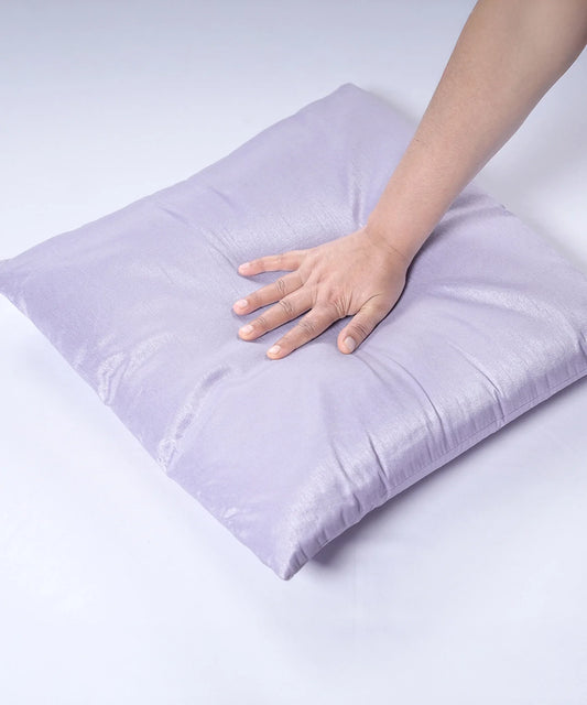 Everyday Solid Single Cushion,Lilac Dusk | 250 GSM Polyester