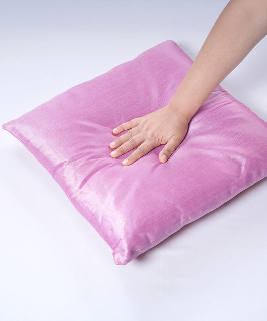 Everyday Solid Single Cushion,Pastel Rosa| 250 GSM Polyester