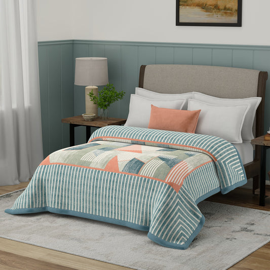 Classic Snug Stories Double Blanket,  Cooper| 5 KG