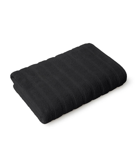 Quick Dry 1 Pc Bath Towel,Black|400 GSM Cotton