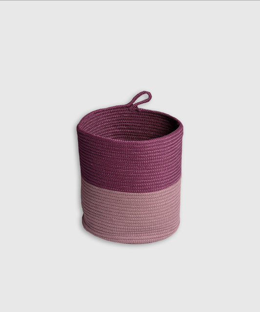 Classic 1 PC Large Laundry Basket, Maroon| 100 % Poly Propylene