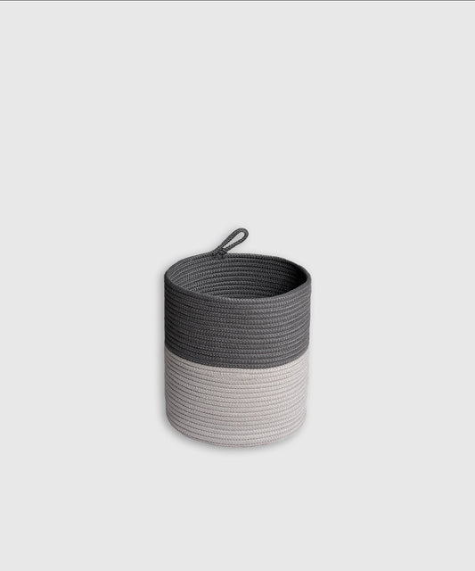 Classic 1 PC Small Laundry Basket, Charcoal| 100 % Poly Propylene