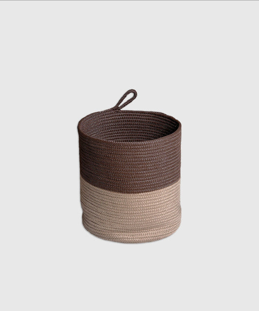 Classic 1 PC Large Laundry Basket, Brown| 100 % Poly Propylene