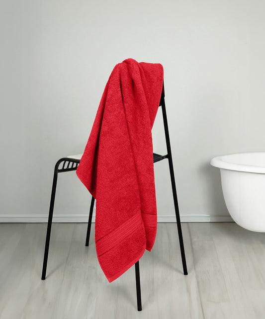 Home Essential Bath Towel,Red Cherry