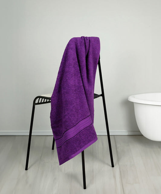 Home Essential Bath Towel,Royal Purple