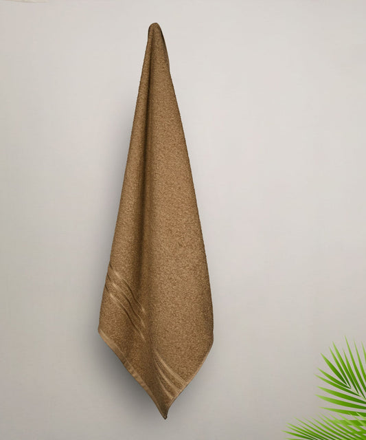 Comfort Living 1Pc Bath Towel, Coconut Shell|400 GSM Cotton| Quicky Dry