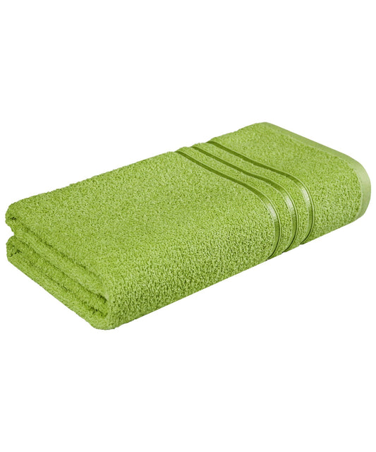 Comfort Living 1Pc Bath Towel, Lime Green|400 GSM Cotton| Quicky Dry