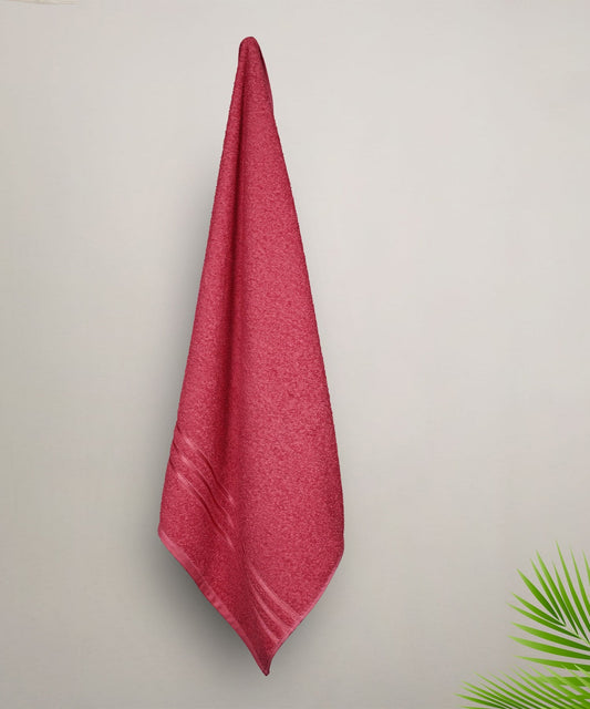 Comfort Living 1Pc Bath Towel ,400 Gsm, Quicky Dry, Tango Tomato