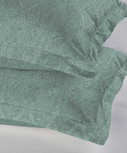 Soft Comfort Pillow Covers Set, Victoria| 210 TC Cotton