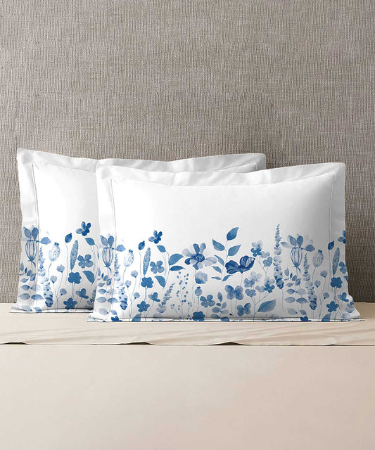 Soft Comfort Pillow Covers Set, Sussana| 210 TC Cotton
