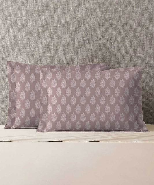 Soft Comfort Pillow Covers Set, Marigold| 210 TC Cotton