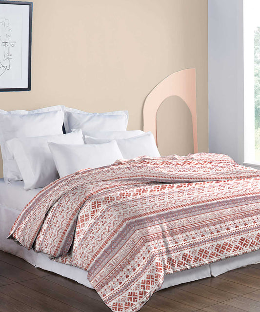 Soft Comfort Double AC Blanket/Comforter, Adam|210 TC-200 GSM Poly Cotton