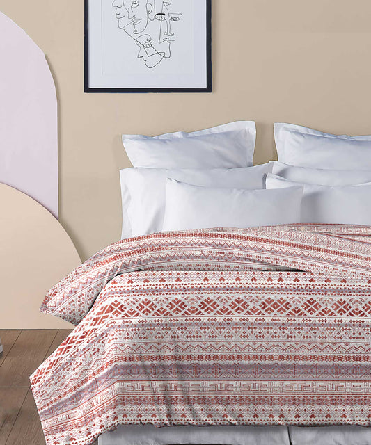 Soft Comfort Double AC Blanket/Comforter, Adam|210 TC-200 GSM Poly Cotton