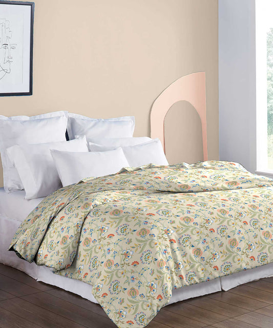 Soft Comfort Double AC Blanket/Comforter, English Chintz|210 TC-200 GSM Poly Cotton