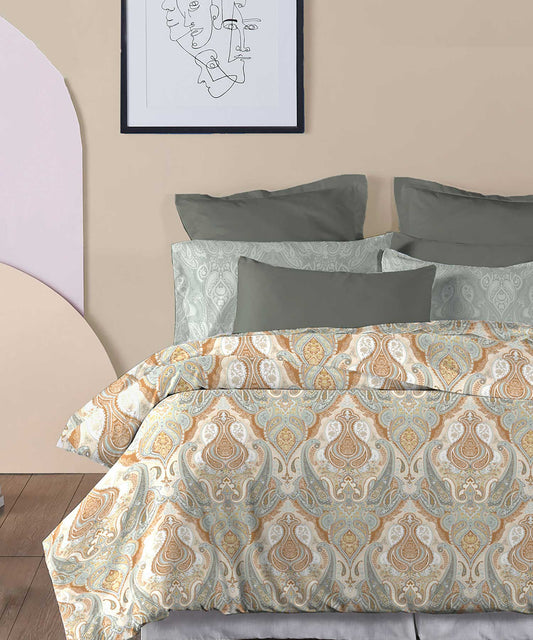 Soft Comfort Bedding Set, Diana| 210TC, 200GSM Cotton|4 Pc Set