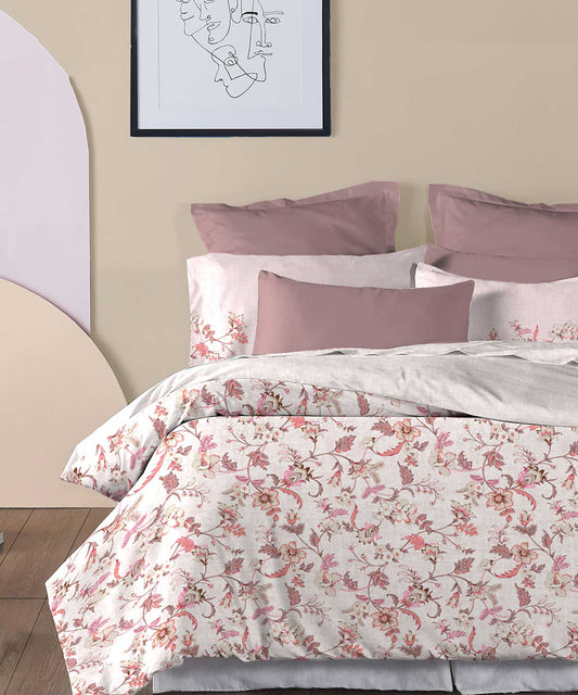 Soft Comfort Bedding Set, Oriental| 210TC, 200GSM Cotton|4 Pc Set