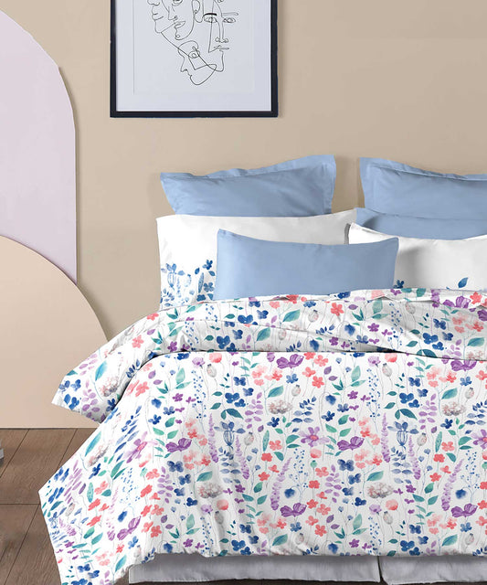 Soft Comfort Bedding Set, Sussana| 210TC, 200GSM Cotton|4 Pc Set