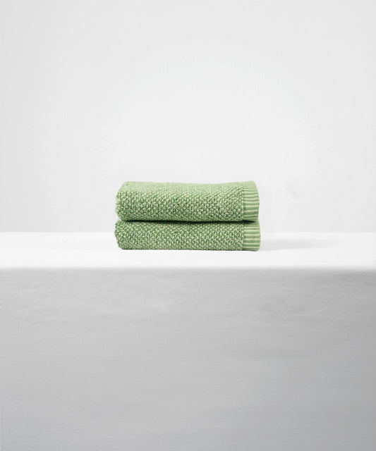 Indulgence Painterly Patterns 2 Pc Hand Towel Set, Mitzier |575 GSM Cotton