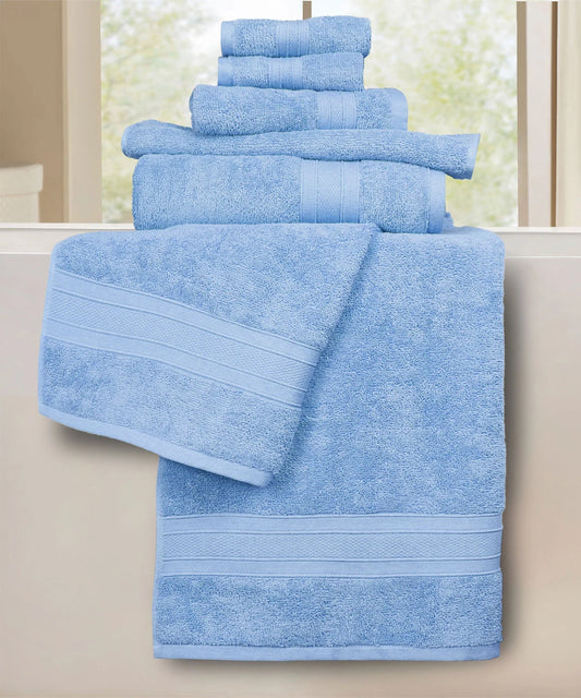 Soft Comfort 6Pc Towel Set, Allure|509 GSM Cotton|Air Rich Technology